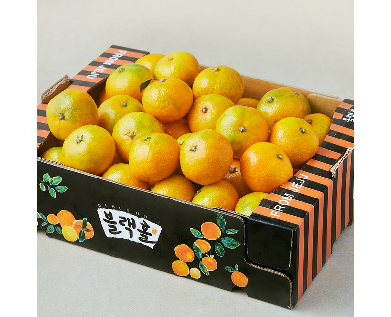 [로켓프레시] 블랙홀 타이벡 재배 12brix 감귤