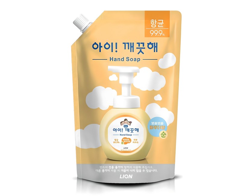 아이깨끗해 핸드워시 순 파우더향 리필용