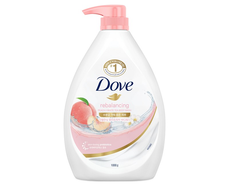 도브 리밸런싱 바디워시 화이트피치