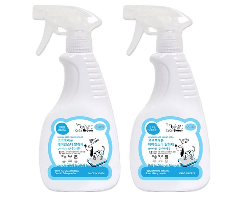 코코브라운 애완동물용 베이킹소다 탈취제 베이비파우더향