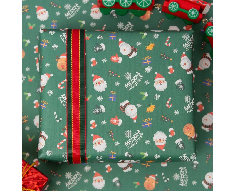 크리스마스 시트 포장지