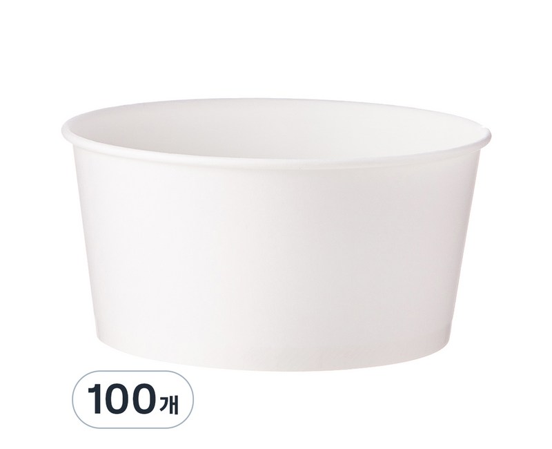 탐사 무인쇄 종이용기 520ml