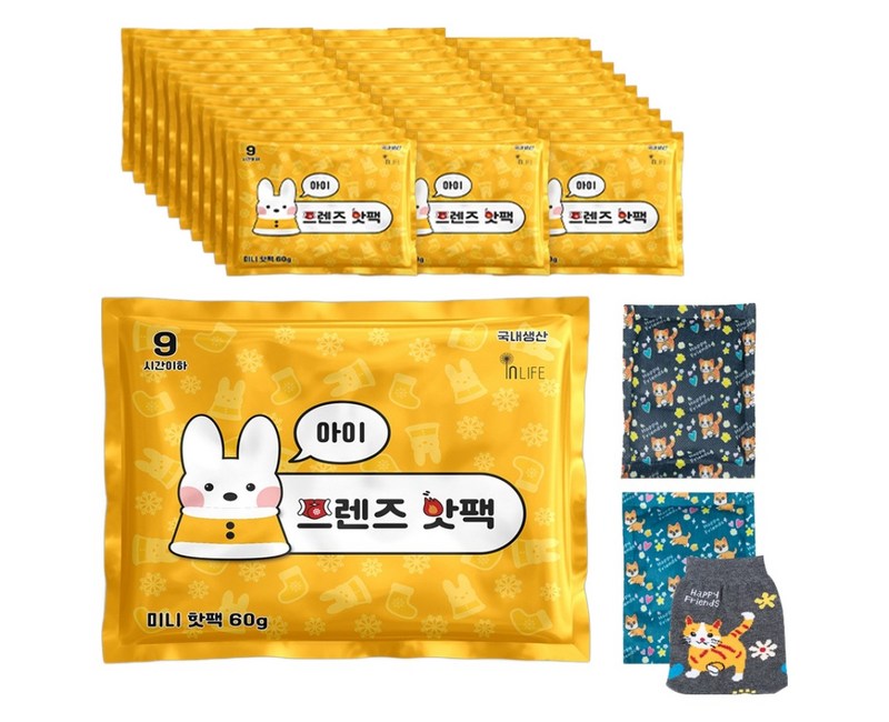 인라이프 아이 프렌즈 핫팩 60g