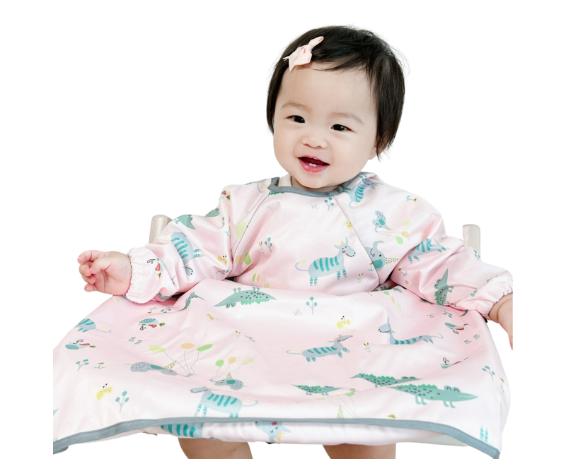 벨베이비 식탁일체형 방수 턱받이 긴팔 완전커버 오리지날