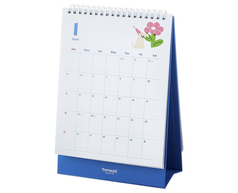 탐사 home sweet home 2026 슬림 데스크 캘린더