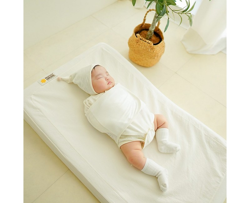 머미쿨쿨 스트랩 무소음 스와들 스트랩 수트 속싸개 냉감 밤부 메쉬