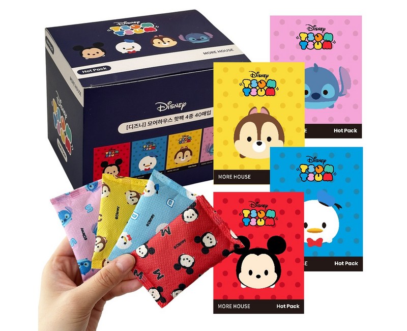KC인증 디즈니 캐릭터 어린이 미니 핫팩 30g