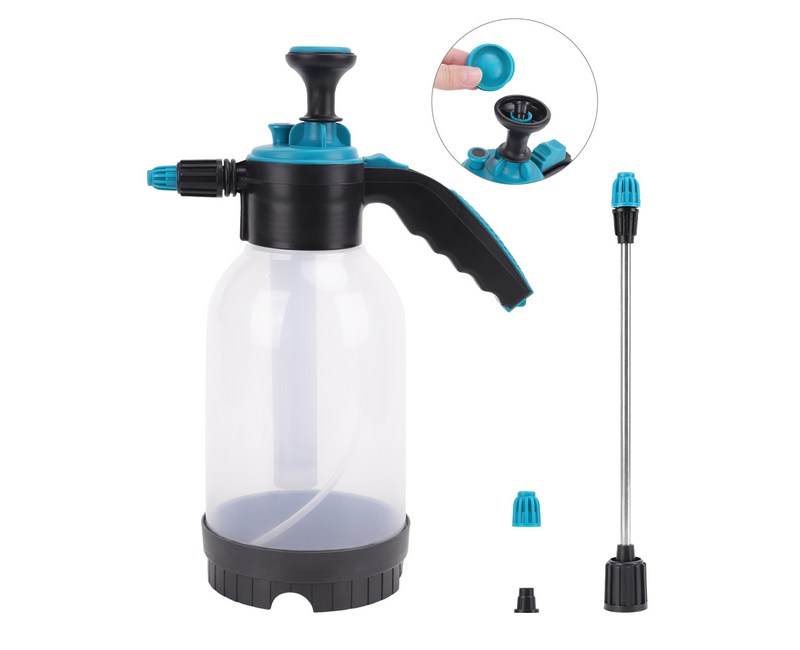 코멧 자동 압축분무기 2L + 롱 노즐 + 숏 노즐