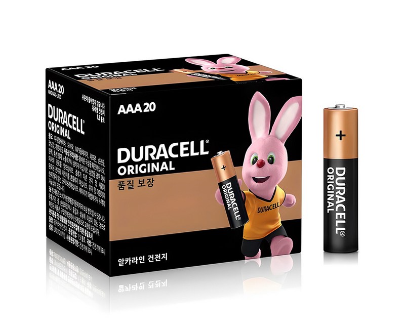 듀라셀 오리지널 AAA 건전지
