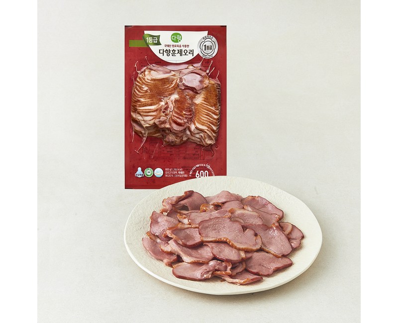 다향 1등급 훈제 오리 슬라이스