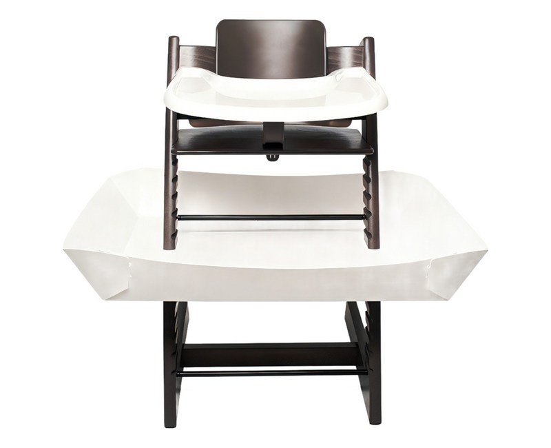 Gaayou 스토케 트립트랩 호환 유아용 푸드트레이 푸드 캐쳐 하이체어 설치형 부착식 식기 보조 트레이 방수 바닥 오염 방지 가드