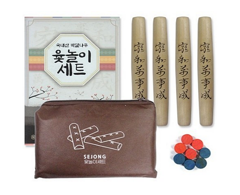 세종사 박달나무 민속윷놀이세트