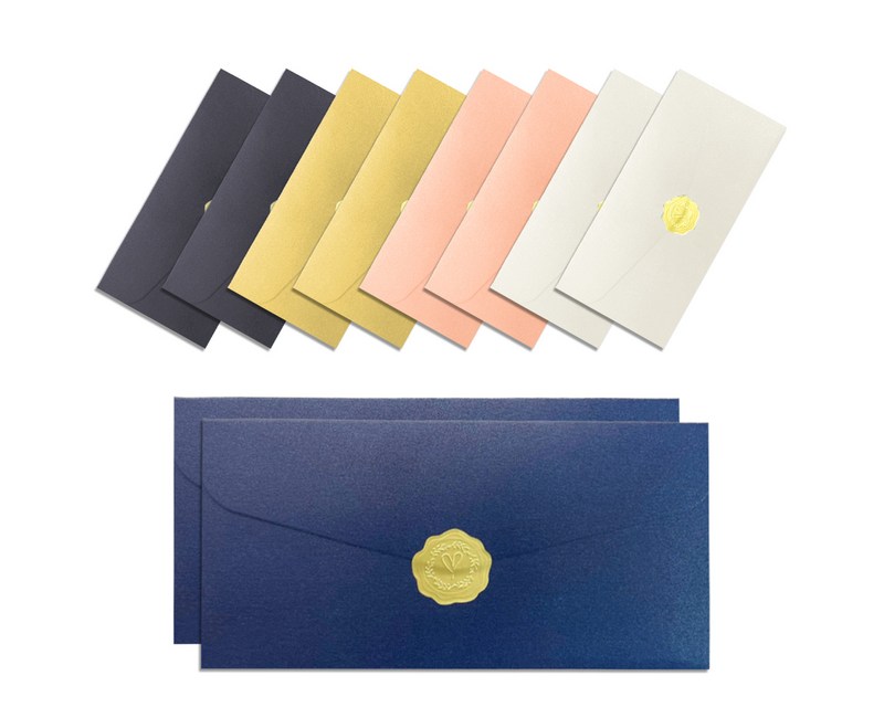 투코비 고급 펄 용돈 봉투 5종 x 2p + 골드 스티커 세트