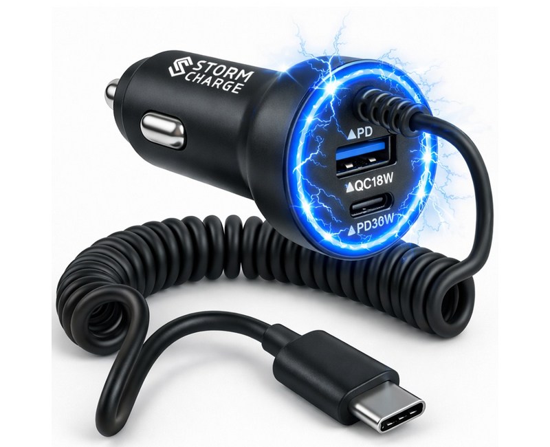 스톰차지 차량용 초고속 시거잭 충전기