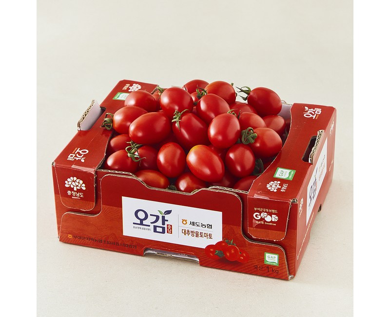 충남오감 세도농협 GAP 인증 대추방울토마토