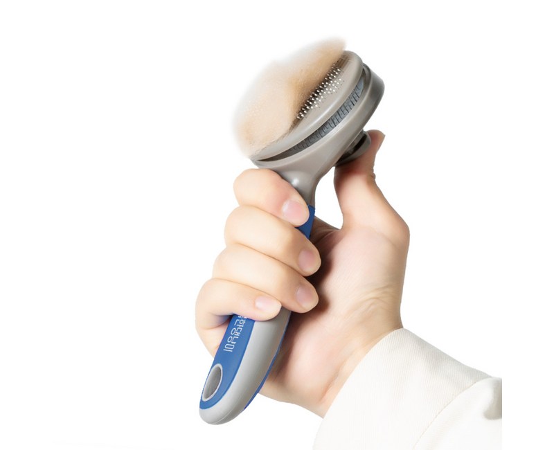 행복한댕냥이 반려동물 원터치 케어 브러쉬 10 x 18.5 cm