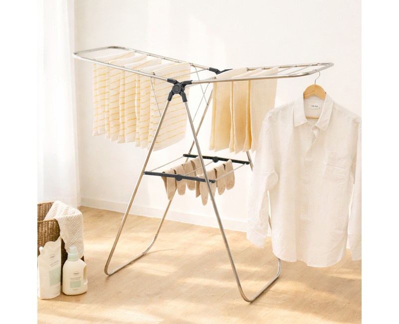 코멧 홈 접이식 대형 빨래건조대