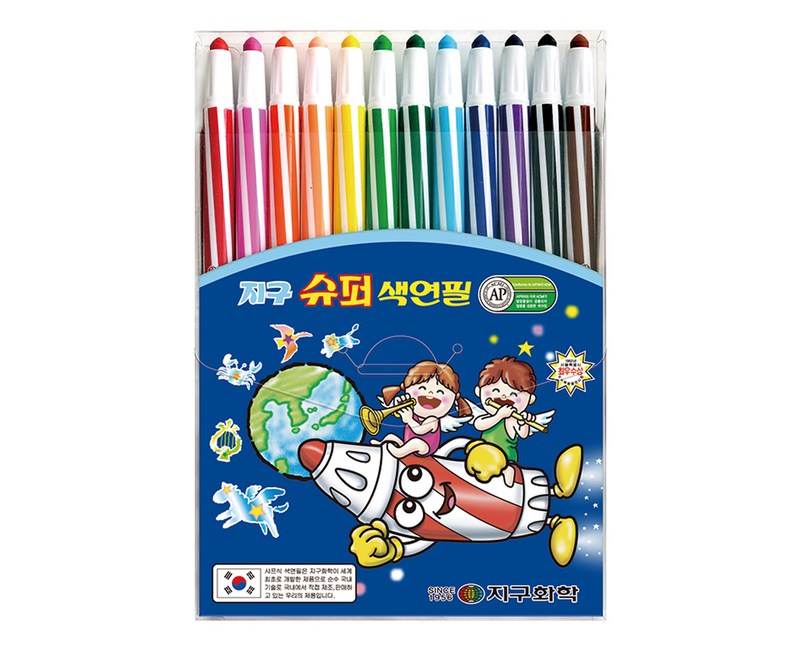 지구화학 슈퍼 샤프식 색연필