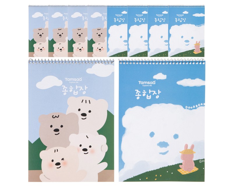 탐사 심플 종합장 26매