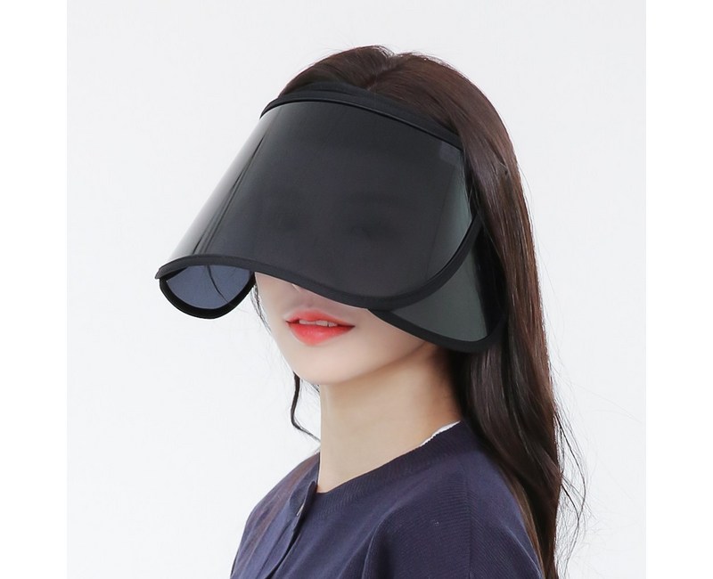 라핑 마인드맵 국내제작 UV 자외선 차단 날개 썬캡 모자