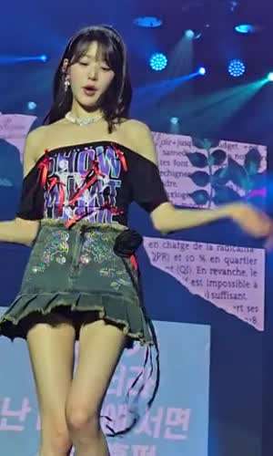 청치마 앞이 들썩 속바지 노출 당황한 아이브 장원영.mp4