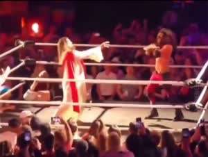 레슬링 경기에 출전한 예수 그리스도