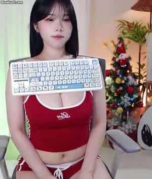 키보드 챌린지하는 처자.MP4