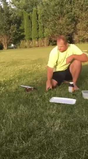 미니 대포의 위력