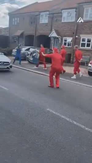 운전자들이 좋아하는 할로윈 코스프레