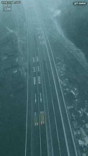 중국 고가도로.