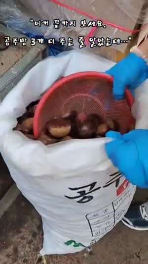 전통시장 상인의 밑장 빼기 근황